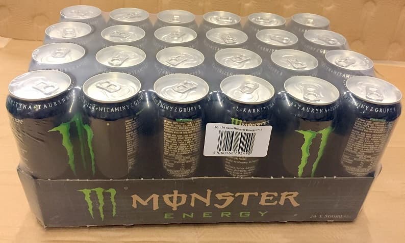 Monster Energy Drink 500ml  24 cans